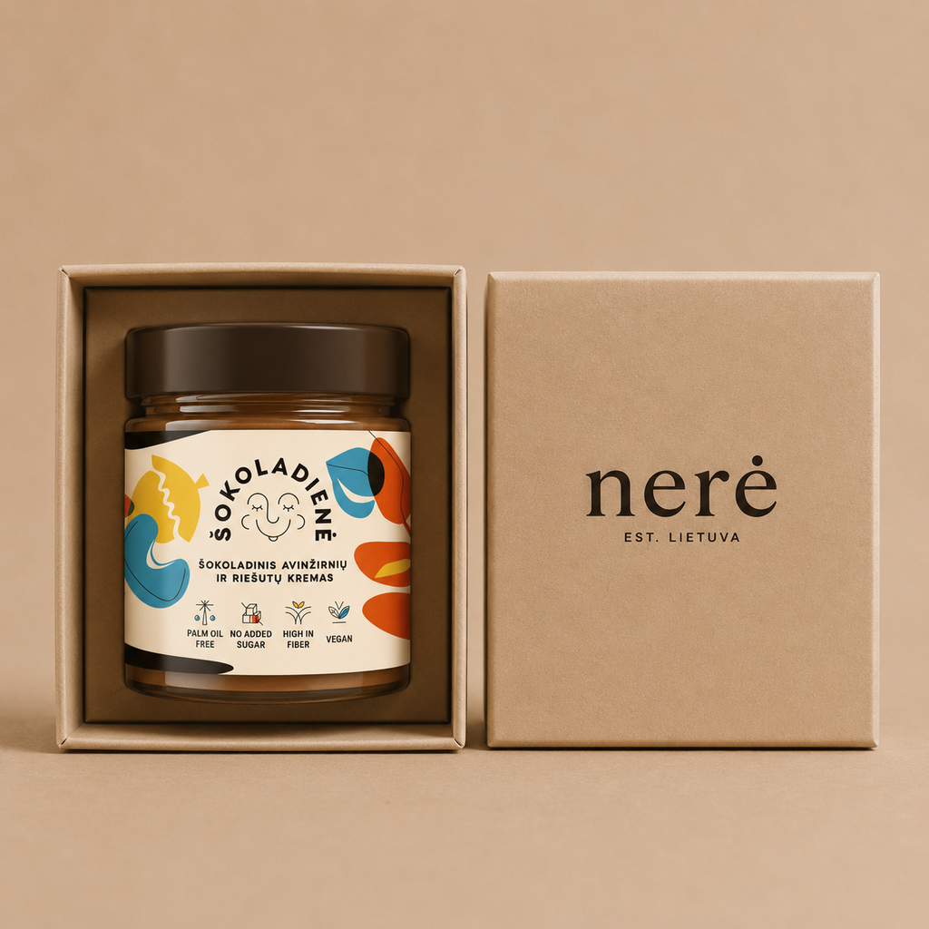 Chocolade-kikkererwten- en notencrème