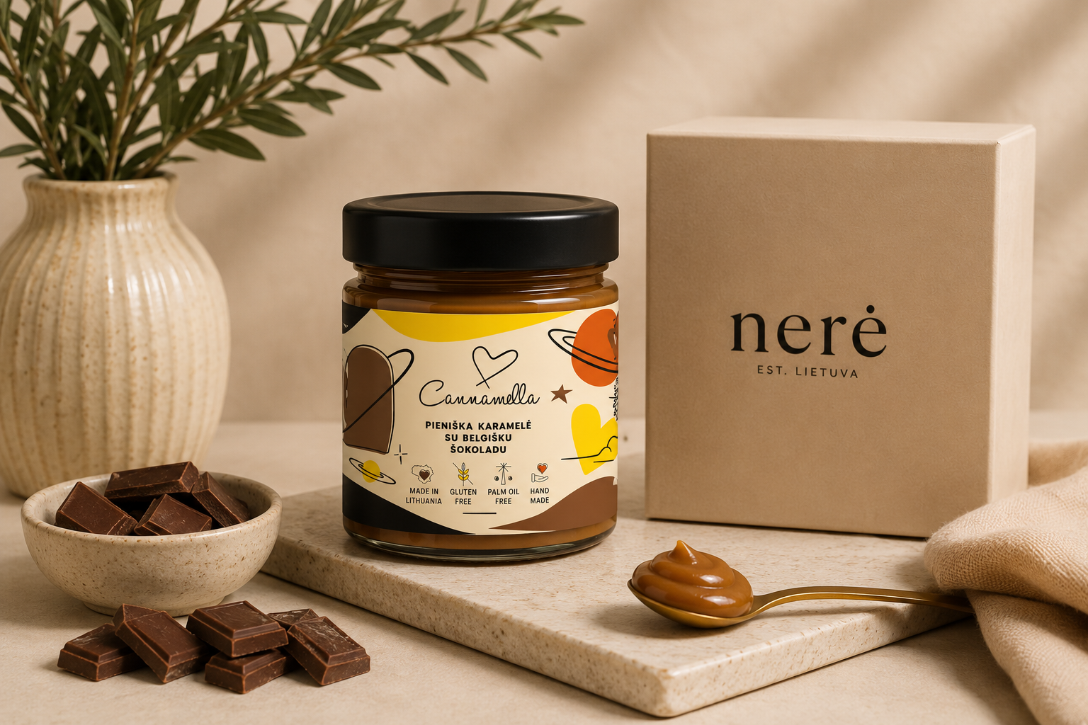 Melkkaramel met Belgische chocolade